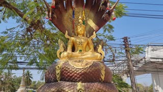 Temples in Thailand this one is an kha temple in Udonthani city