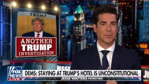 Dems- staying at Trump’s hotels is unconstitutional- #BidenCrimeFamily