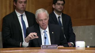 Senator Johnson Questioning at PSI Hearing 7.26