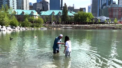 Great Harvest is Coming! Baptism at Street Church Calgary with Pastor Artur Pawlowski, 2023