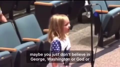Little Girl Gives Perfect Speech About Masks!