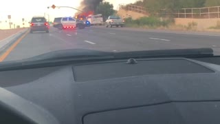 RV on Fire