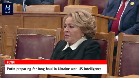 Putin preparing for a long haul in Ukraine 🇺🇦 war US intelligence