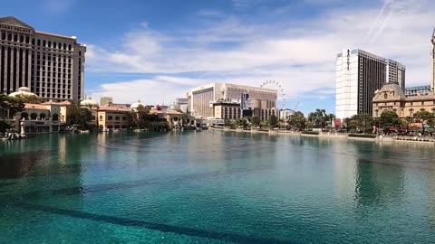 Bellagio Hotel & Casino lagoon, Las Vegas