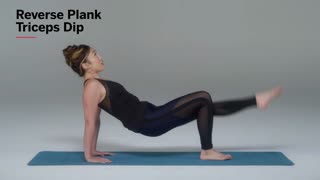 Reverse Plank Triceps Dips