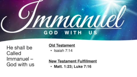 Amazing Prophecies of Jesus Part 3 Sunday Dec 11, 2023