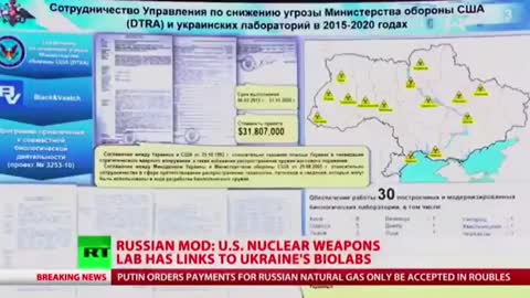US Funded Biolabs in Ukraine Connected to NUCLEAR Weapons