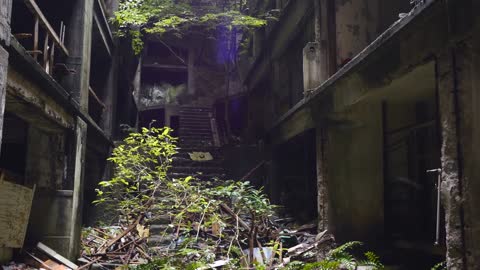 Hashima Island (Battleship Island) in Attack on Titan live-action