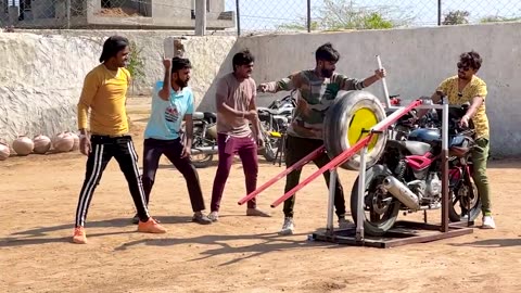 Monster Tyre Launcher - 300 Kph Speed | Mr Indian Hacker