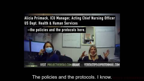 Federal Nurse whistle blower - Vaccinated People are the ones dying and no VAERS reporting done