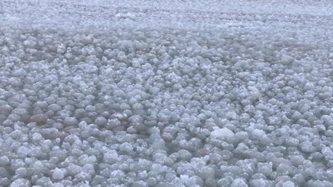 Lake Michigan Ice Spheres
