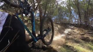 Collab copyright protection - bike downhill cobblestones fall fail