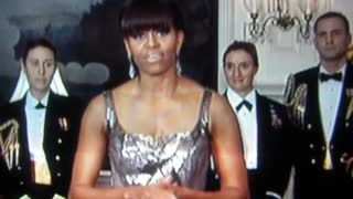 Michelle Obama participates in 2013 Academy Awards