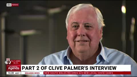 Clive Palmer tells it how it is (Second interview since Gladys Bombshell)