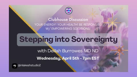 Stepping into Sovereignty | Clubhouse Discussion