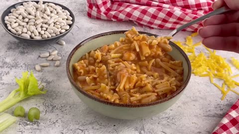 pasta e fagioli (fagioli=fa-joe-lee). pasta & beans in naples, italy