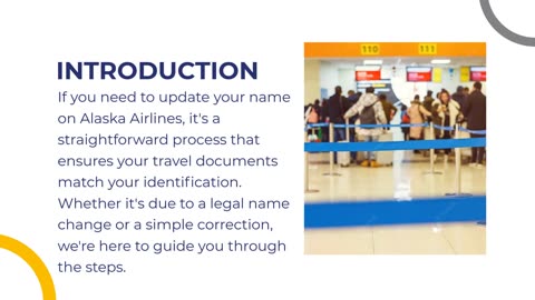 How can I update a name on Alaska Airlines?
