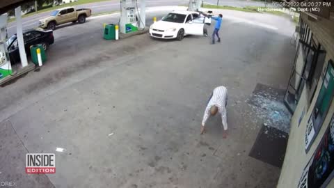 Man Runs for His Life After Gunshots Fired at Gas Station