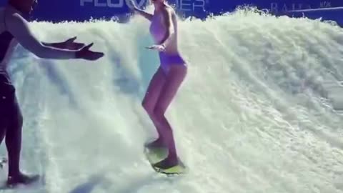 Ivanka Trump Goes Surfing