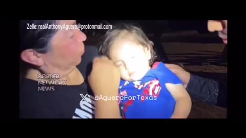 Sedated Child being trafficked into USA