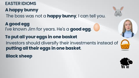 Learn the English language - Easter vocabulary and idioms
