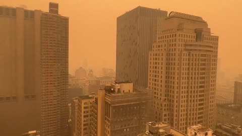 Canada 'Wildfires' Spread Across America, New York Becomes The Most Polluted City in the World!