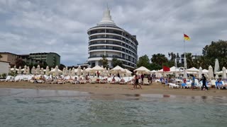 At the beach in Side, Antalya