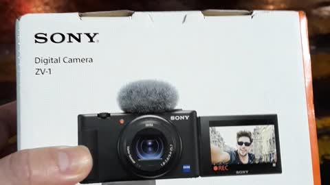 Sony ZV-1 camera... Say Hello to my Little Friend...