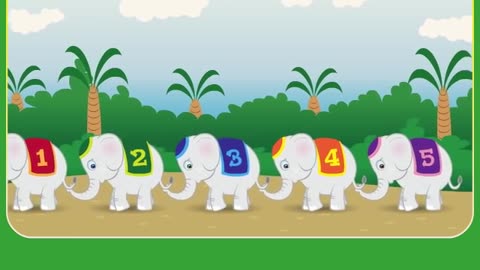 Five Little Elephants Song