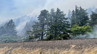 Evacuations ordered in Washington state as wildfire grows rapidly, reaching 125 acres