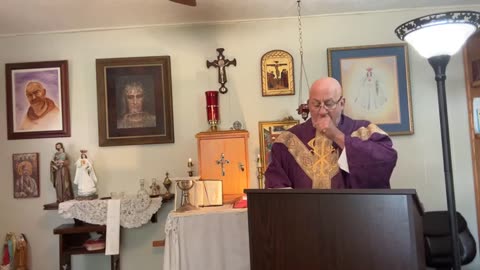 Friday after Ash Wednesday; adoration; homily on true fasting!