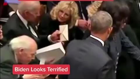 Mysterious Letters At GHW Bush's Funeral