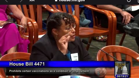 Vaccine Information Testimony