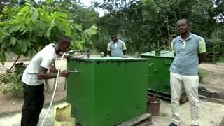 This little box turns Ivory Coast farm waste into gas