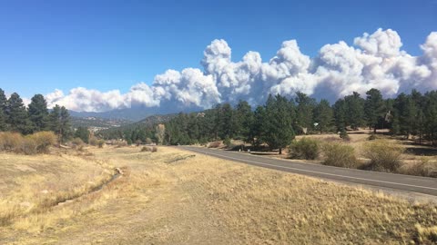 Cameron Peak Fire - Estes Park, Colorado 13 October 2020