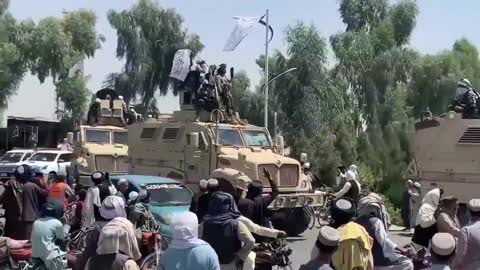 Taliban Throw Military Parade With Equipment Joe Biden Left Behind