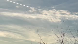 12/08/23 - Commercial Chemtrail Exhuast - Columbus, Ohio