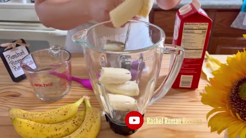 With 2 ripe bananas Prepare these creamy popsicles