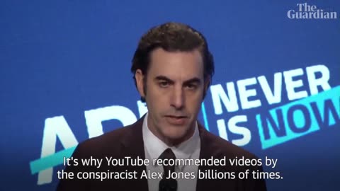 Social Media Is Spreading Fake News About Jews - Sacha Baron Cohen