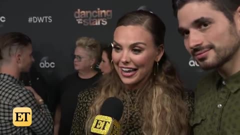 DWTS Hannah Brown and Alan Bersten React Their High Scores and Last Week's Drama (Exclusive)