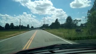 Nice day driving from Haysville to Derby, Ks.