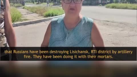 Lisichansk locals do really know who has been actually shelling them