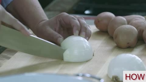 How to cut onion fast and safely