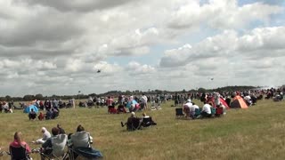 Two Apache AH1s Flying Display - RIAT 2015, RAF Fairford