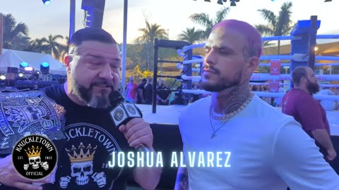 Joshua Alvarez Famez Ready to Shine Bright at Miami Fight Night Bare Knuckle