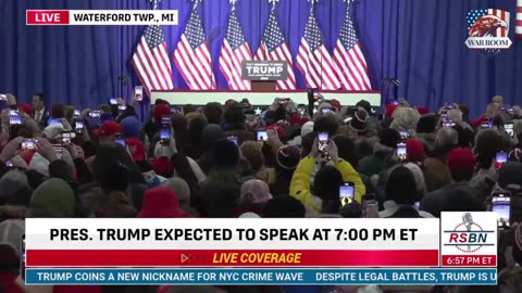 LIVE: Trump Rally in Michigan