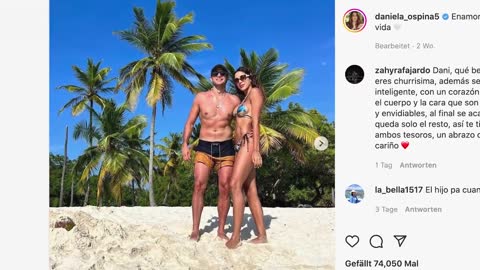 Schöne Aussicht: Ex von James Rodriguez entspannt am Strand | Viral daneben