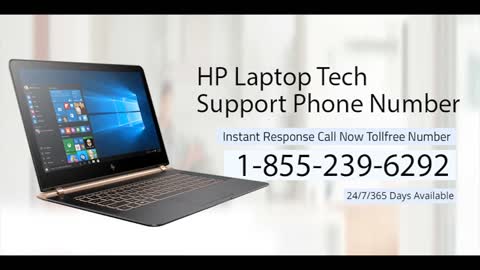 Contact HP Laptop Customer Support Number 1-855-239-6292