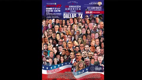 Leigh Dundas Speaks in Dallas @ ReAwaken America Tour (Dec. 11th, 2021)