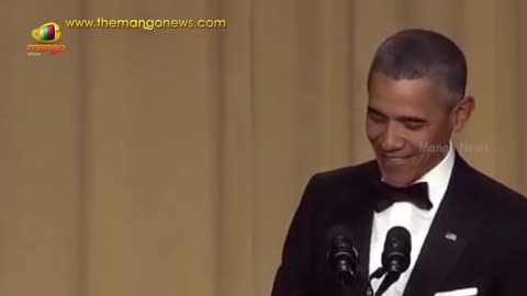 Barack Obama Funny Jokes About Donald Trump At White House Correspondents' Dinner _ Mango News